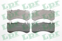 LPR Bremsbelagsatz Scheibenbremse 05P1806 FüR A6 4H2 4GD A7 A8 C7 4GC 4G5 4G2 D4