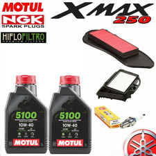 KIT TAGLIANDO YAMAHA X-MAX 250 2010 2011 2012 XMAX X MAX KIT OLIO FILTRI CANDELA