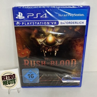 Until Dawn: Rush of Blood [ Playstation 4 PS4 ]   NEU OVP Sealed USK
