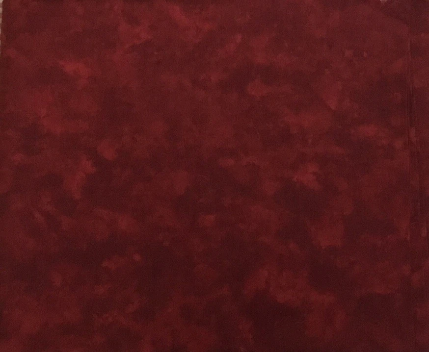 Vintage Moda Marbles by Patrick Lose Red Cotton Fabric 1-1/2 YARDS Batik Quilt - Image 4 of 4
