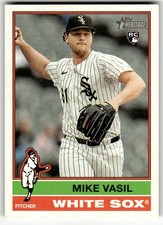 2025 Topps Heritage #507 Mike Vasil Chicago White Sox RC Baseball Rookie Card