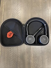 Jabra Evolve 75 HSC040W Wireless Bluetooth Headset Headphones Mic w/ Dongle Case