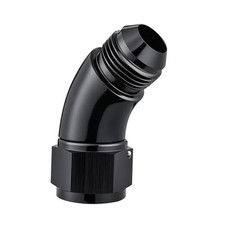 Female to Male Full Flow Swivel Coupler Union Fitting Adapter 12AN 45 Degree