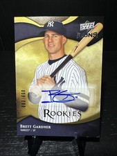 2009 Upper Deck Icons - Brett Gardner #155 Rookie Auto /600