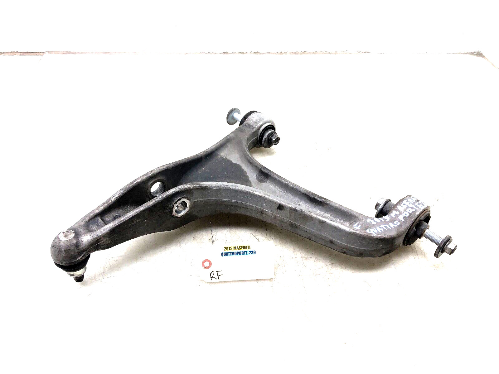 2014-2020 MASERATI QUATTROPORTE AWD RIGHT PASSENGER FRONT CONTROL ARM OEM.