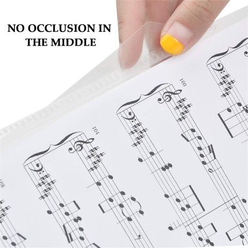 Reino Unido Nueva Carpeta de Música A4 Gran Capacidad Impermeable Soporte de Música Moda - - Imagen 4 de 18