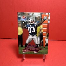 2004 Fleer Ultra Football Deion Branch #37 VG🦄