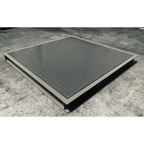 48"x48" (4x4) Floor Scale with Pit Frame, for above & in-ground use 10000 x 1 lb - Picture 7 of 9