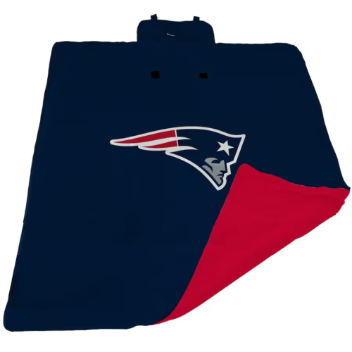 New England Patriots Navy 60'' x 80'' All-Weather XL Outdoor Blanket - Picture 1 of 1