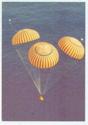 APOLLO 17-CHALLENGER SPLASHDOWN-1972-NASA-4''X6''-MODERN-(#SPC-82*)