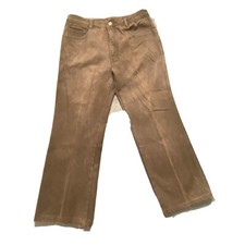 Jordache Jeans Vintage 1980s Hong Kong 36 Long Embroidered Gray Stone Wash