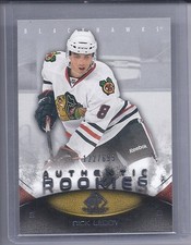 10-11 2010-11 SP GAME USED NICK LEDDY ROOKIE RC /699 179 CHICAGO BLACKHAWKS
