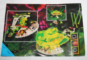 LEGO 6900/6999 ~ Cyber Saucer ~ Complete w/ Instructions ~ Open Box [Lego 1997]