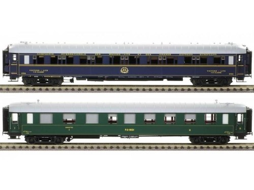 Ls Models 40902 Ciwl + Po Midi Set 2pz, Wl S2, Bleu, Livrée 1932, Logo Oemc