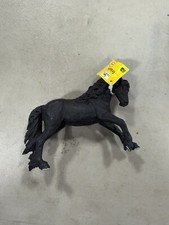 2005 Safari Ltd - Friesian - Black Stallion Horse Figure B16