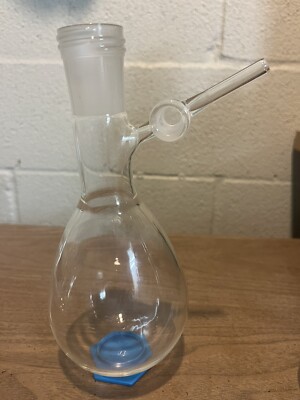 Unbranded/unmarked 500ml Round Bottom Boiling Flask With Stopcock And Screw On