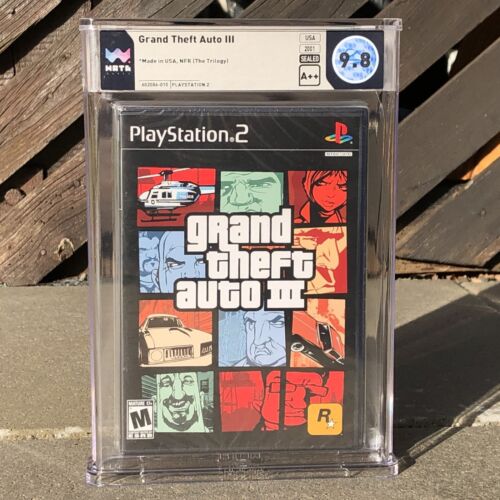 Grand Theft Auto, III 9.8A++, US Version, Sealed, GTA,PS2,NO VGA, A - Picture 1 of 5