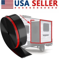 1/2"x2.75"x35' RV Trailer Slide Out Wiper Seal Camper Travel Rubber Weather Seal