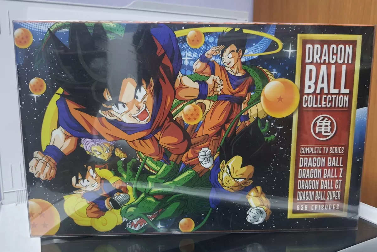 Dragonball Z (Ep 1- 291End) & Dragonball GT (Ep 1-64End) DVD with English  Dubbed