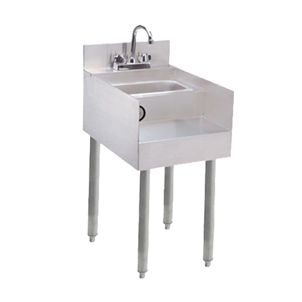 Advance Tabco SL-RS-12 Underbar Blender Station w/ Dump Sink