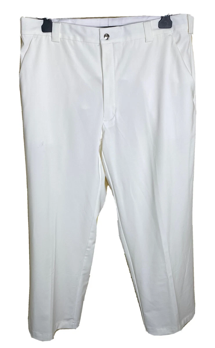 Nike Tiger Woods Collection Pants Mens 36x30 Golf Dri Fit White
