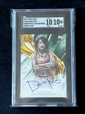 2019 Topps WWE Undisputed - Autographs Dakota Kai #A-DK /50 Green SGC 10