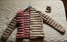 HOX DONNA PIUMINO LEGGERO TAGLIA S ORO/ROSA PRIMAVERA/AUTUNNO