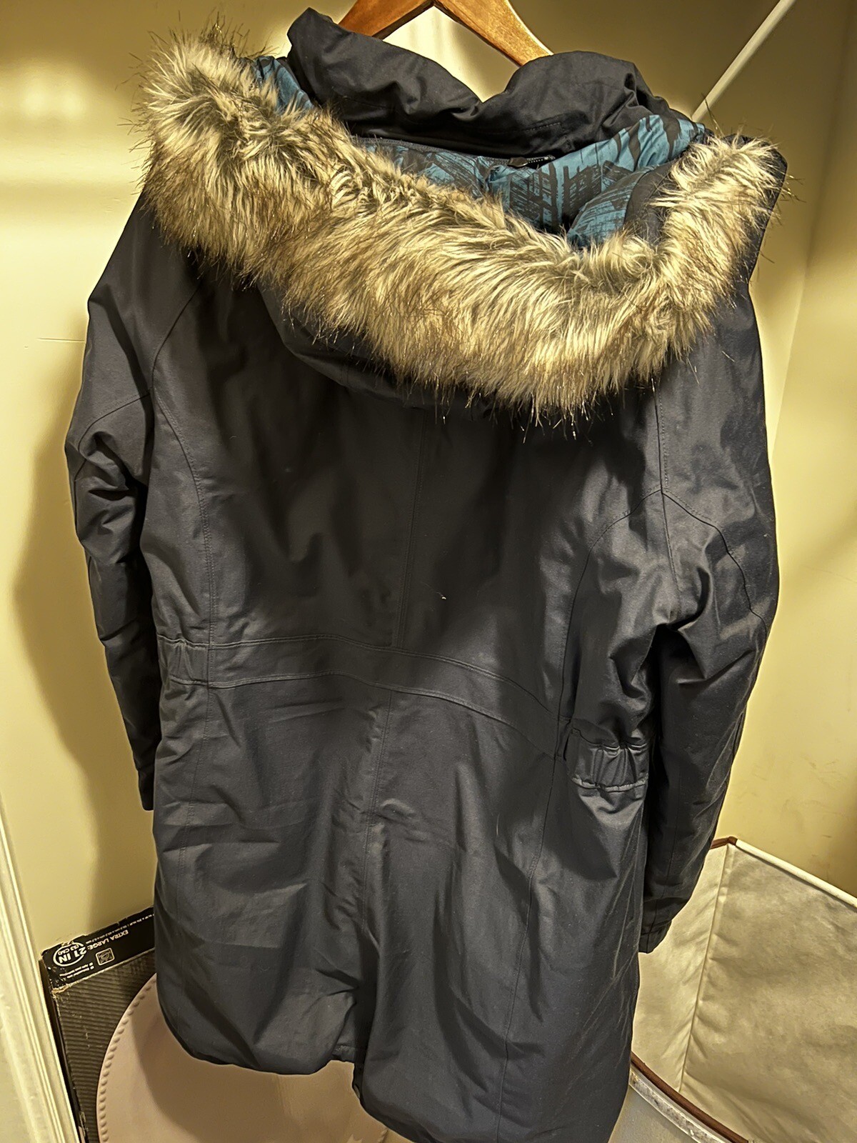 Sz XXL The North Face Women's Arctic Parka 550 Fill Down Jacket Coat