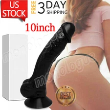 Dildo10 Inch Realistic Lifelike Big Real Dong Suction Cup Waterproof Women Toys