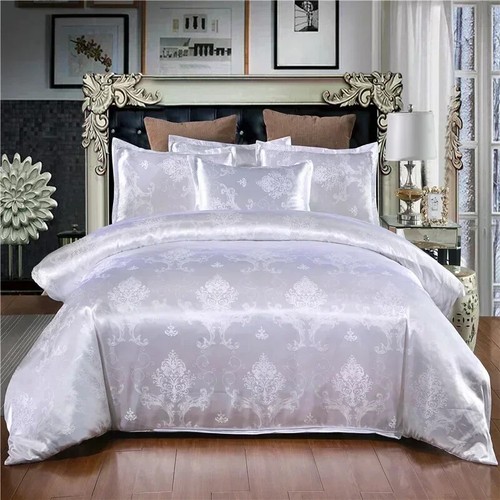 High End Jacquard King Size Bedding Set Luxury European Wedding Bedding Sets - Picture 30 of 30