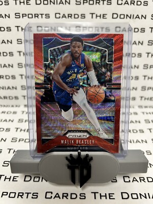 2019-20 Panini Prizm Ruby Wave #86 Malik Beasley