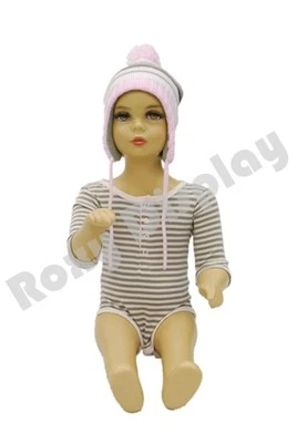 ROXY DISPLAY Child Plastic Realistic Mannequin Dress Form Display #PS-KD-10