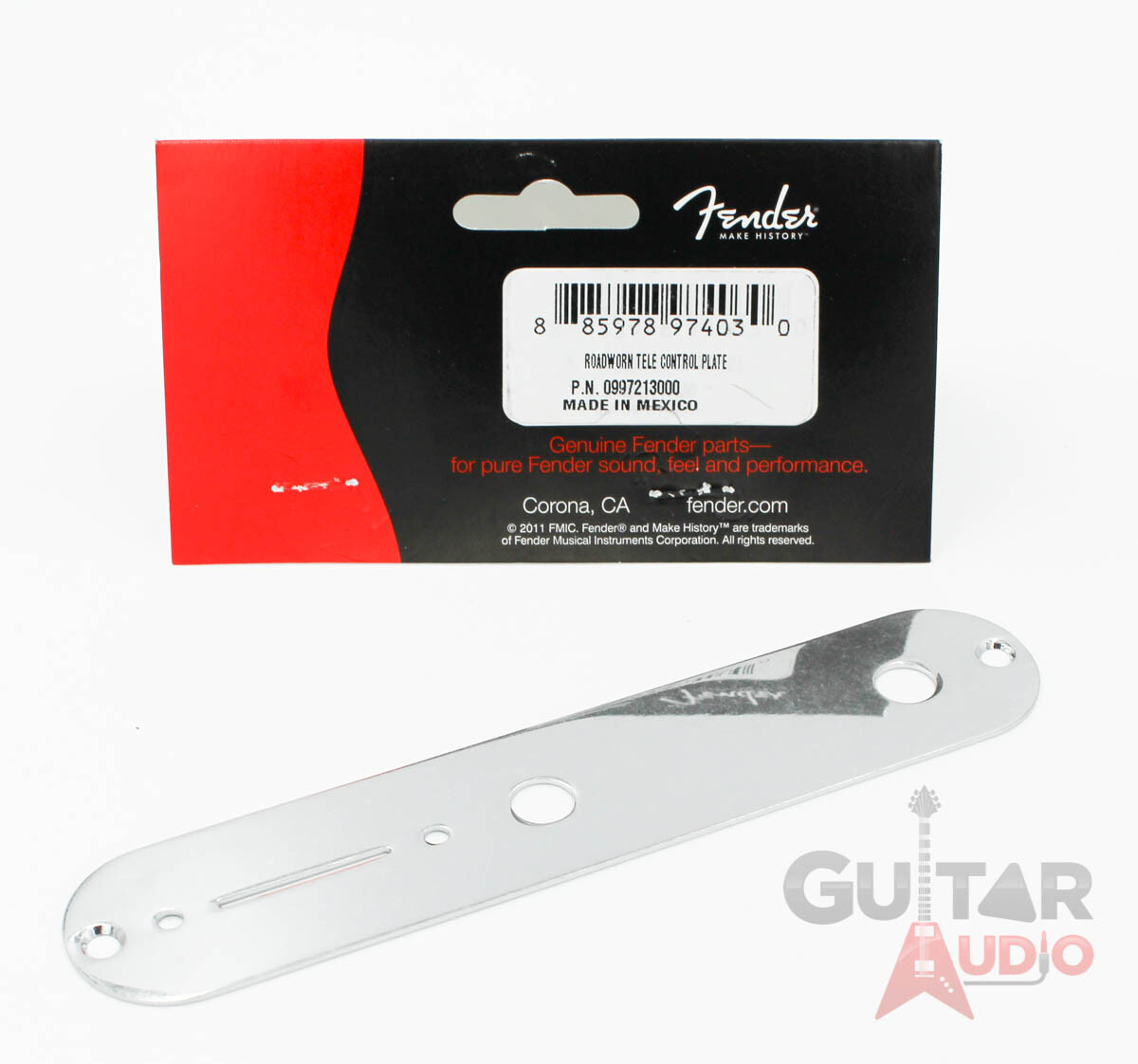 Genuine Fender ROAD WORN Telecaster/Tele Control Plate