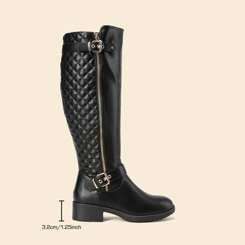 CAMINANDO/カミナンドKNEE HIGH BOOTS 38 Amazon.com | CentroPoint Women's Stretch Knee High Boot