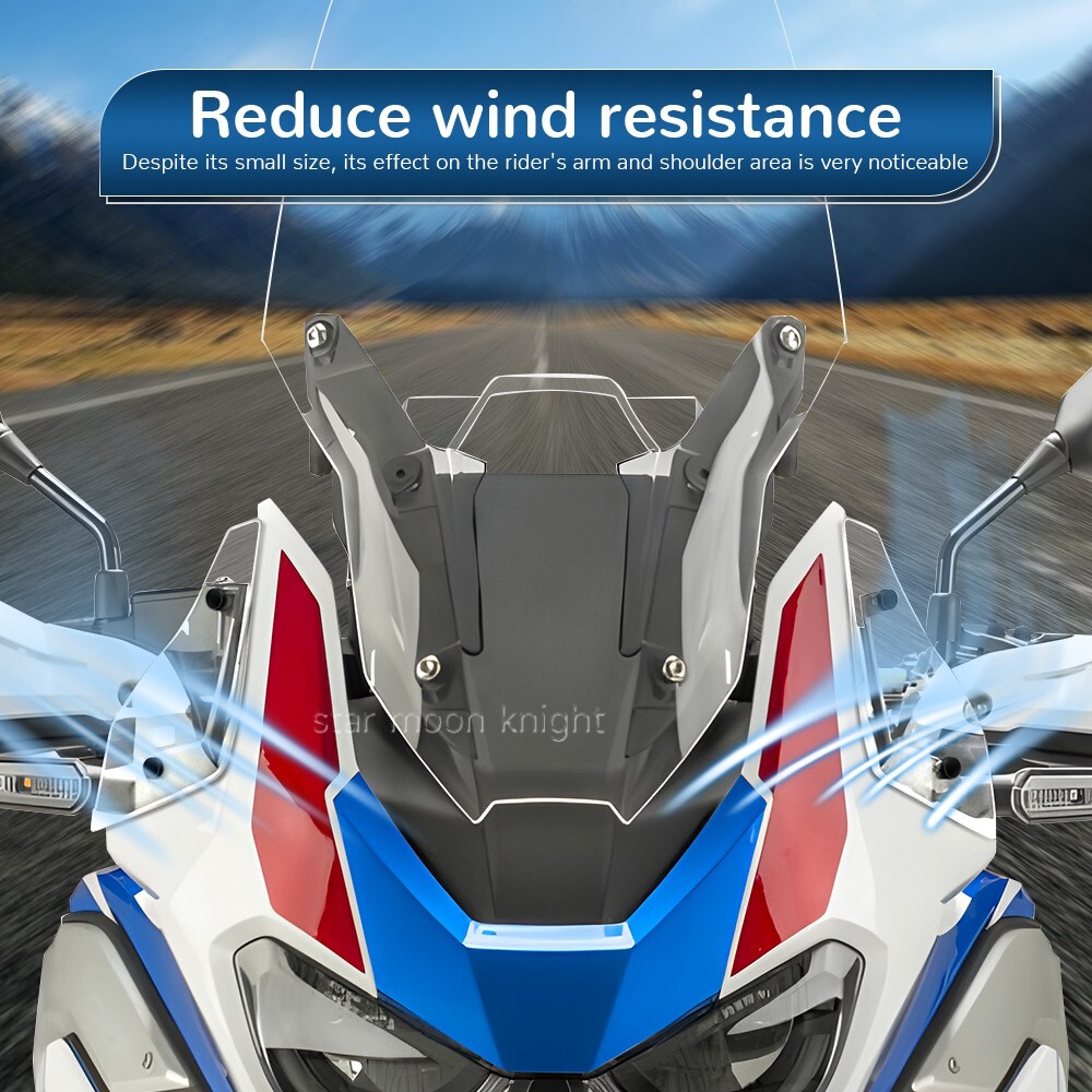 Motorrad Gabelschild Windabweiser Für Honda CRF1100L Africa Twin - Anti Shake