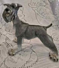 A Breed Apart #70020 Schnauzer Dog Figurine 2002 Country Artists
