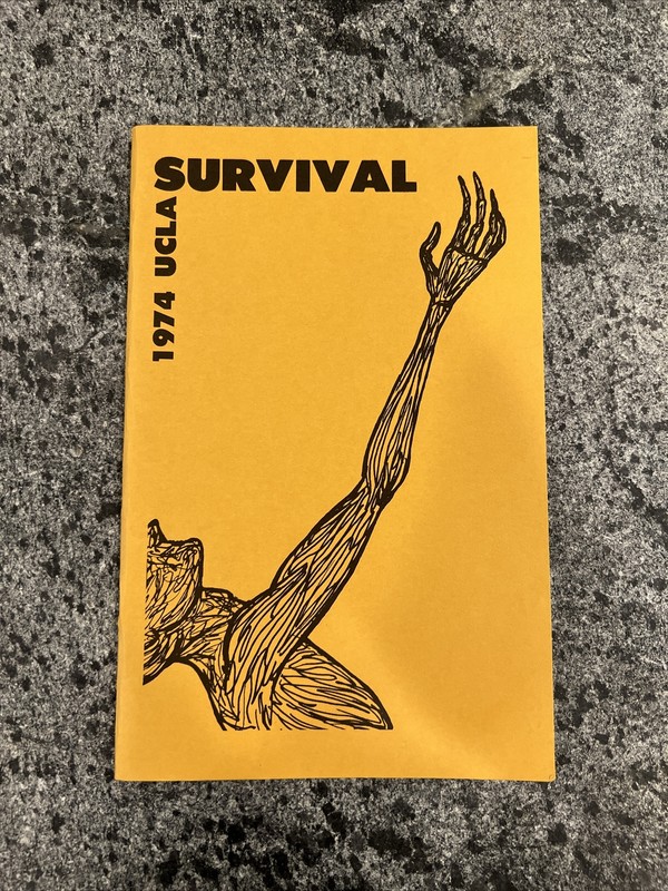 UCLA 1974 Vintage University College Campus Survival Guide Pamphlet Los Angeles