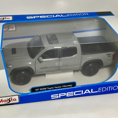Maisto 2023 Toyota Tacoma TRD PRO Special Edition Grey 1:27