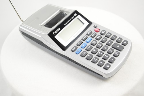 Calculadora de impuestos y negocios Canon Palm de 12 dígitos P1-DHV probada - Imagen 4 de 7