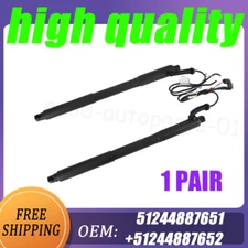 2*Rear L&R Electric Tailgate Lift Supports For BMW X5 E70 07-13 51244887651/652