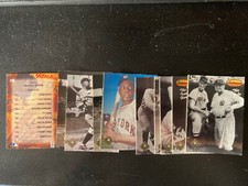 1993 Ted Williams Card Co. Ted's Greatest Hitters Set (121-130) Ruth Mays Gehrig