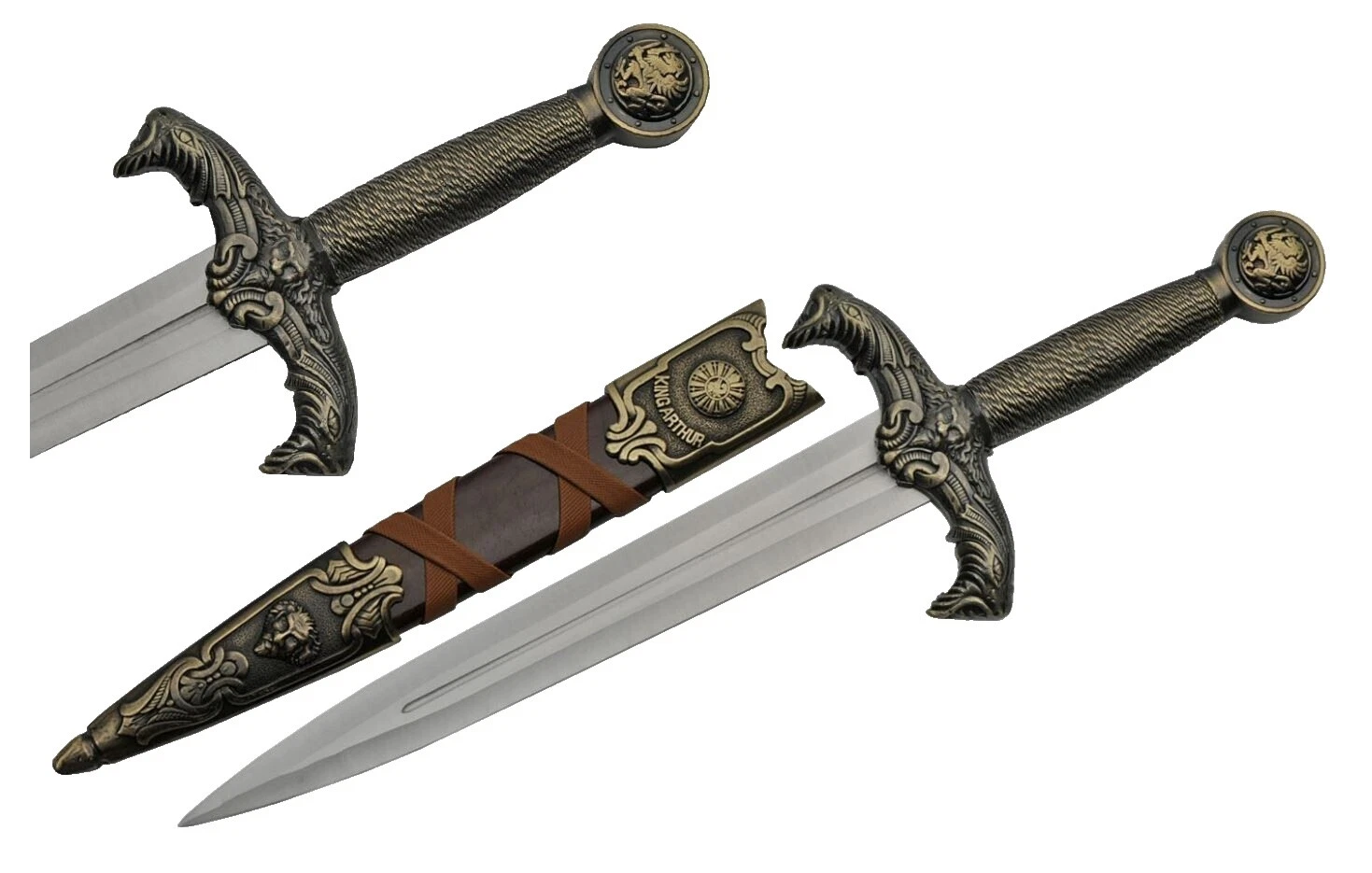 Hoja de Acero Inoxidable Mango de latón y europeos de colección Mediterráneo espadas y sables