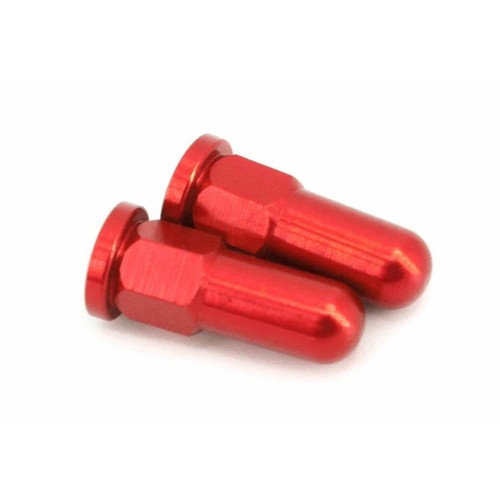 KKE 1.6 & 2.15 Nylon Rim Lock Set & Red Alu Cover Washer Fit Off-road Motorcycle - Picture 12 of 12