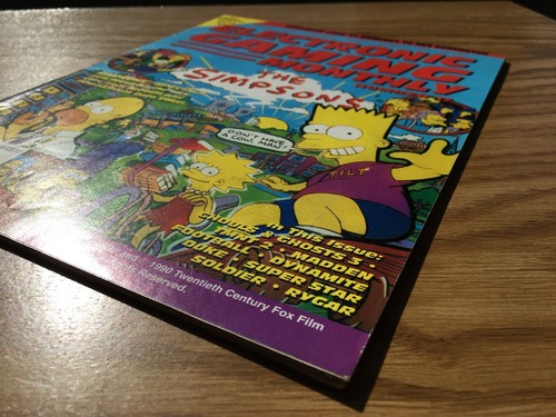 EGM #17 December 1990 Electronic Gaming Monthly The Simpsons Super Star Soldier - Picture 3 of 12