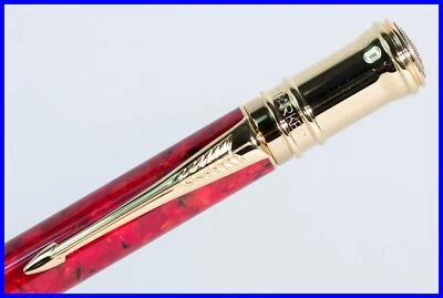 Parker 75 Gold Filled PIN STRIPE PATTERN KUGELSCHREIBER perekte Erhaltung - Bild 1 von 4