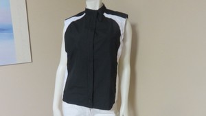 burberry vest womens white