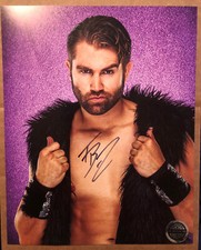 Tyler Breeze Autographed 8x10 Photograph Pro Wrestling Crate Exclsuive 