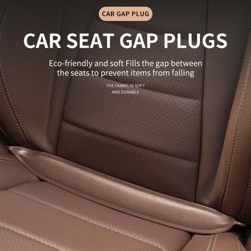 Plug-In Car Seat Gap Filler Elastic PU Seat Gap Filler Car Supplies - Photo 6/14
