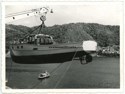 Orig. Foto Motorboot Pinasse des Panzerschiff Deutschland in Jamaica