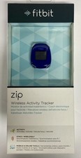 FITBIT Zip Wireless Activity Tracker Sweat Rain Splash Proof FB301M Blue - READ